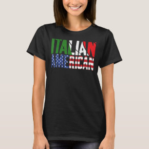 Camiseta Raízes Italianas Americanas Raízes Americanas