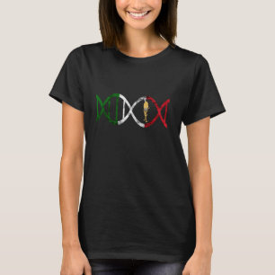 Camiseta Raízes Italianas Espaguete Dna Carbonara à Bolonhe