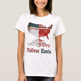 Camiseta Raizes maltesas americanas