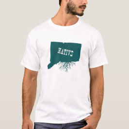 Camiseta Raízes nativas do Connecticut