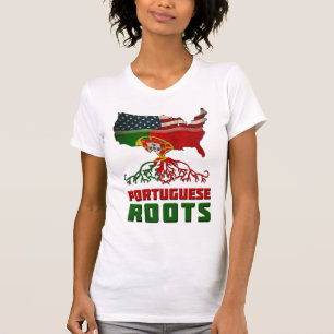 Camiseta Raizes portuguesas americanas