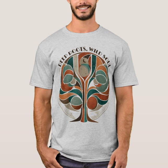 Camiseta Raízes Profundas (Frente)