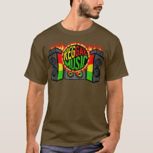Camiseta Raízes Reggae Music Rasta