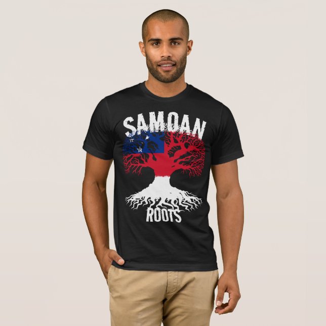 CAMISETA RAÍZES SAMOANAS (Frente Completa)