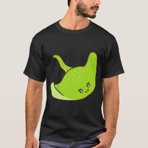 Camiseta Raja raia verde fofa