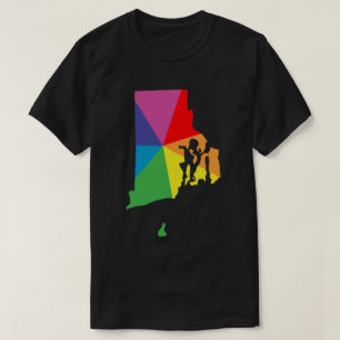 Camiseta rajada da ilha