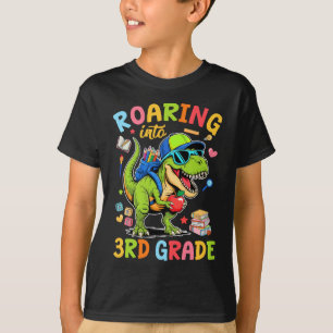 Camiseta Rajadas Para O 3º Ano De Volta Para Os Meninos Esc
