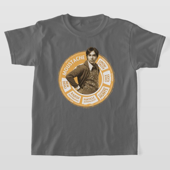 Camiseta Rajesh Info Graphic (Postura )