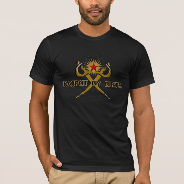 Camiseta Rajput pela Sun-Estrela do nascimento (Frente)