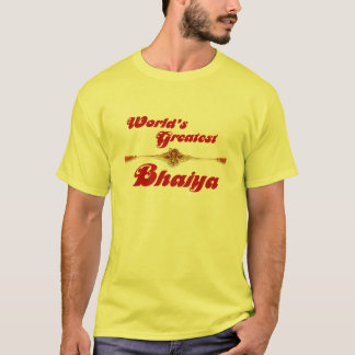 Camiseta Rakhi - o grande Bhaiya do mundo