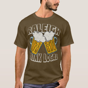 Camiseta Raleigh Artesanato Beer, Carolina do Norte Beer Be
