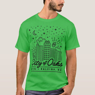 Camiseta Raleigh City of Oaks Merchandise