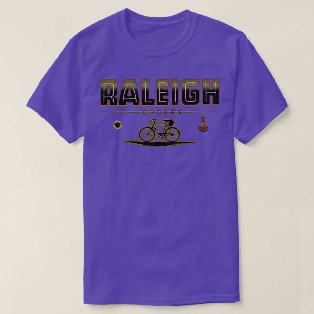 Camiseta Raleigh Cycle England (Frente do Design)