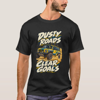 Camiseta Rali Safari Estradas Poerentas Metas Claras