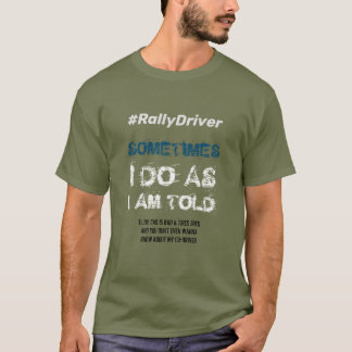 Camiseta Rally Driver T-Shirt - Como Me Dizem