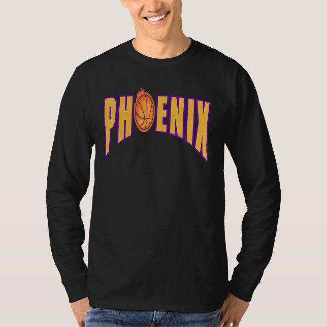 Camiseta Rally In Valley Phoenix Flaming Basball Cha (Frente)
