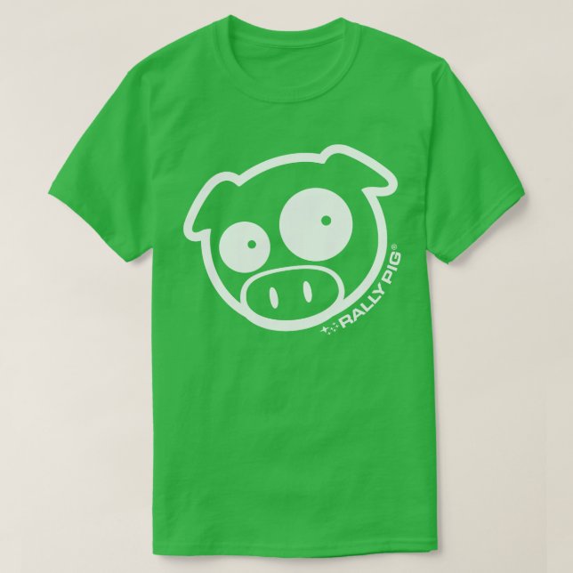 Camiseta Rally Pig 1 (Frente do Design)