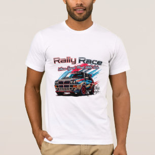 CAMISETA RALLY RACE - QUANDO A VELOCIDADE ENCONTRA O LADO S