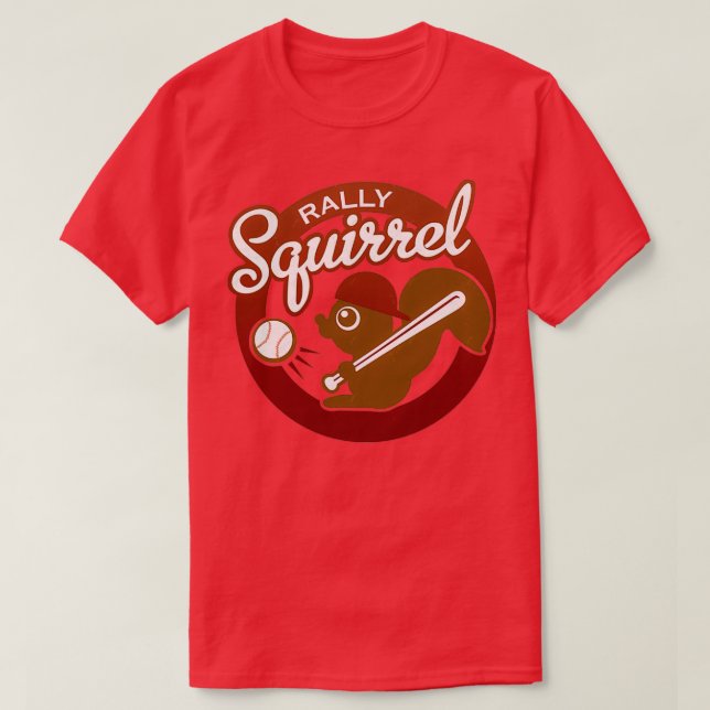 Camiseta Rally Squirrel (Frente do Design)