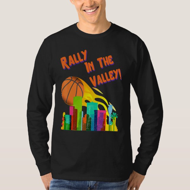 Camiseta Rally Valley Oop Phoenix Skyline Basket (Frente)