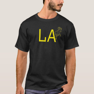 Camiseta Ram Amarelo La Blue California Los Angeles 1