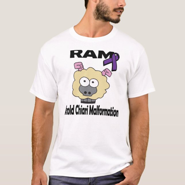 Camiseta RAM Arnold Chiari Malformação (Frente)