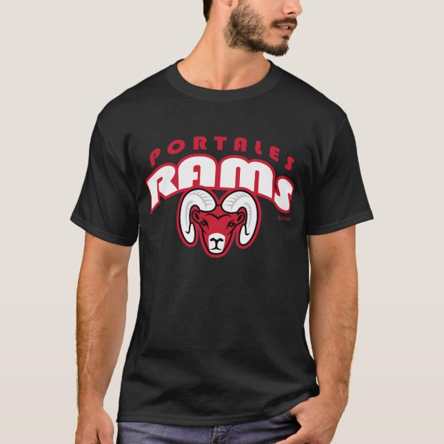 Camiseta Ram de Portales arqueadas rotulando o t-shirt (Frente)
