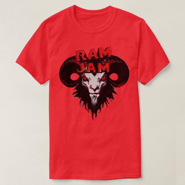 Camiseta Ram Jam Retro Rock Music (Frente do Design)