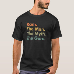Camiseta Ram O Homem O Mito O Guru Hindi Papa 1