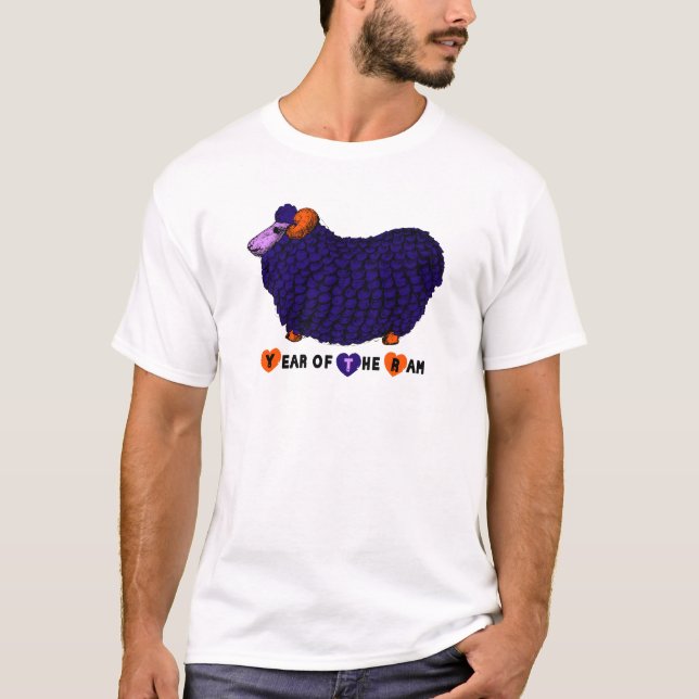 Camiseta Ram Ovino Caprino Ano Ram Tee Ram (Frente)