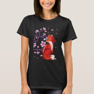 Camiseta Rama japonesa flor de cerejeira vintage sakura