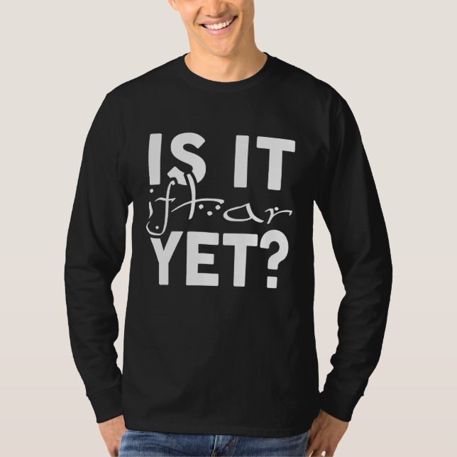 Camiseta Ramadã muçulmano islâmico Ramadan Mubarak Ramadan  (Frente)