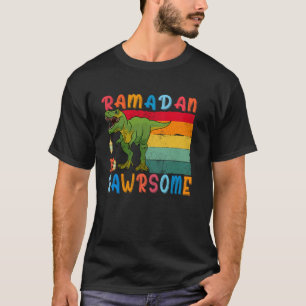 Camiseta Ramadan Dinossauro Ramadan É Rawrsome Ramadan Muba
