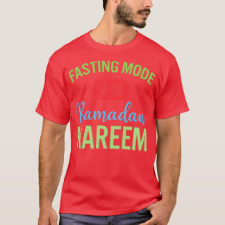 Camiseta Ramadan Fasting Fashion Sobre Felizes Muçulmanos R