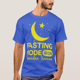 Camiseta Ramadan Fasting Fashion Sobre Felizes Muçulmanos R