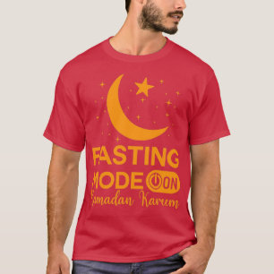 Camiseta Ramadan Fasting Fashion Sobre Felizes Muçulmanos R