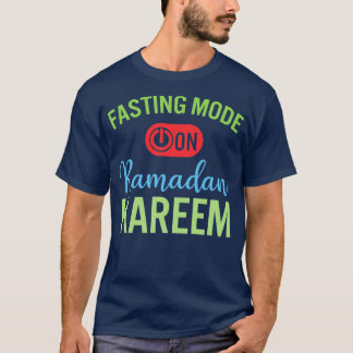 Camiseta Ramadan Fasting Fashion Sobre Felizes Muçulmanos R