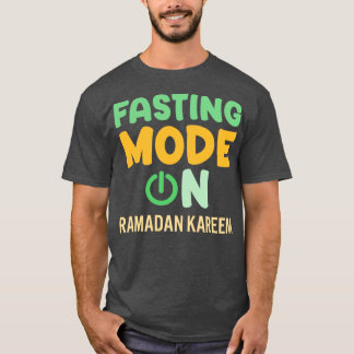 Camiseta Ramadan Fasting Fashion Sobre Felizes Muçulmanos R