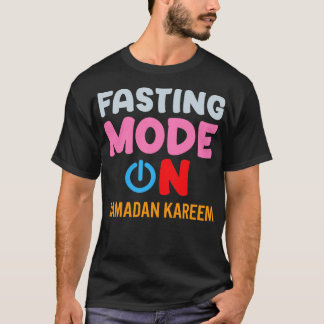 Camiseta Ramadan Fasting Fashion Sobre Felizes Muçulmanos R