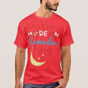 Camiseta Ramadan Fasting Fashion Sobre Felizes Muçulmanos R