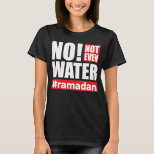 Camiseta Ramadan Fasting Islamic Cote (citação islâmica muç