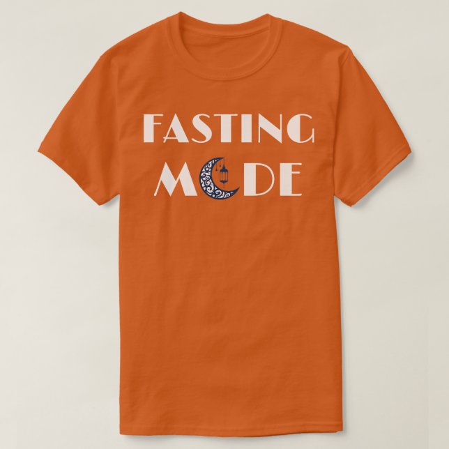 Camiseta Ramadan Fasting Mode (Frente do Design)
