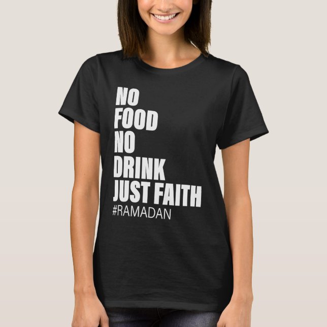 Camiseta Ramadan Kareem 2023 Islamic Fasting Outfit for Men (Frente)