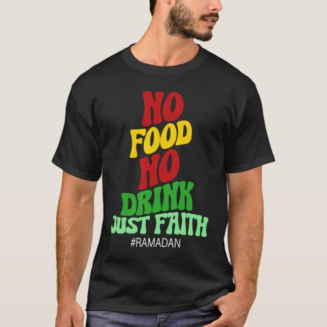 Camiseta Ramadan Kareem 2023 Islamic Fasting Outfit for Men (Frente)