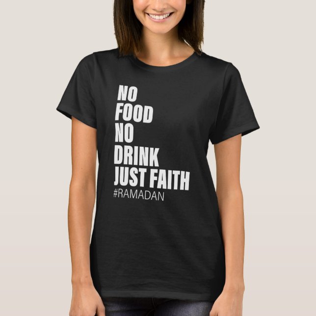 Camiseta Ramadan Kareem 2023 Islamic Fasting Outfit for Men (Frente)