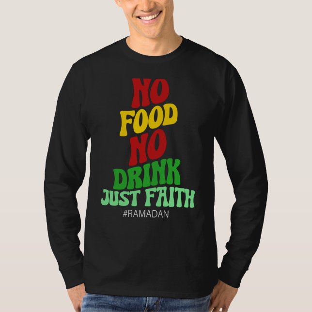 Camiseta Ramadan Kareem 2023 Islamic Fasting Outfit for Men (Frente)