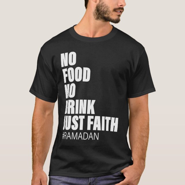 Camiseta Ramadan Kareem 2023 Islamic Fasting Outfit for Men (Frente)