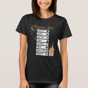Camiseta Ramadan Kareem Amal para Todos os Muçulmanos