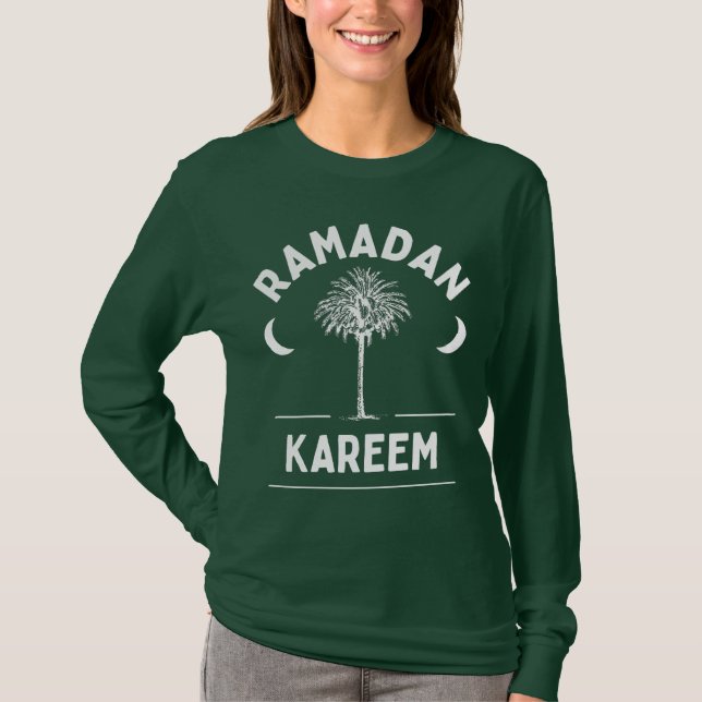Camiseta Ramadan Kareem Árabe Islâmico (Frente)