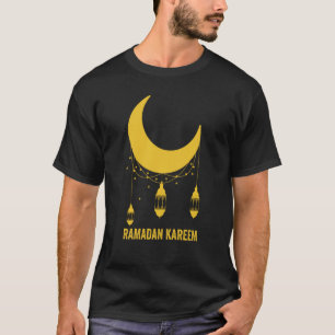 Camiseta Ramadan Kareem Monge Jovens Jovens Homens de Crian
